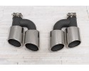 Puntas de Escape para AUDI A5 8W6 2017 Estilo S5 Juego 2 Piezas
