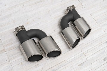Puntas de Escape para AUDI A5 8W6 2017 Estilo S5 Juego 2 Piezas