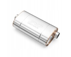 RM MOTORS OVAL SILENCER E002 63mm length 30cm 2 5