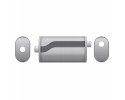 RM MOTORS OVAL SILENCER E002 63mm length 30cm 2 5 Quality of parts according to GVO Q original with factory logo OEM OES
