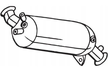 PARTICULATE FILTER FAP DPF 097 231 BOSAL VW Packaging status original