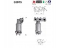 CATALYTIC CONVERTER 88015 AS SKODA VW FABIA Part manufacturer AS