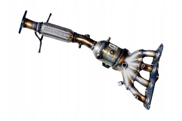 JMJ Exhaust gas catalytic converter Mazda 3 1 4 16V 2003 2010 Z6Y32050XC Part manufacturer JMJ