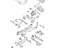 Rear control arm SRLine for Opel Vectra C Signum repair kit Packaging status original