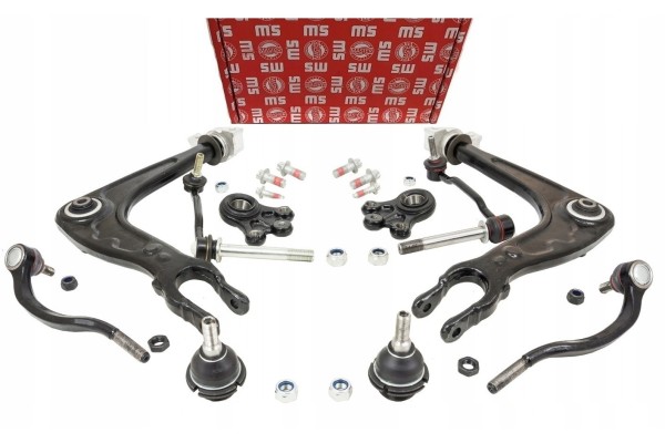SET OF CONTROL ARMS CONNECTORS FRONT CITROEN C5 III PEUGEOT 407 508 MS