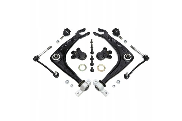 SET OF CONTROL ARMS CONNECTORS FRONT CITROEN C5 III PEUGEOT 407 508 MS Catalog number of the part 36926 KIT MS