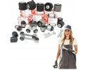SUSPENSION BUSHING REPAIR KIT REAR SUSPENSION BUSHINGS BMW E46 SET