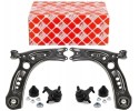 SET OF SWING ARMS PINS FRONT AUDI A3 SEAT LEON OCTAVIA 3 GOLF 7 8 FEBI