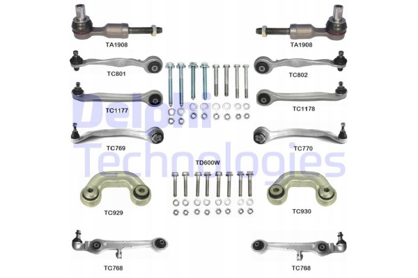 SUSPENSION KIT AUDI A6 C5 97 05 VW PASSAT 00 Catalog number of the original AUDI 8E0 498 998