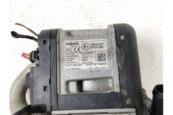 2007 BMW 5 E60 E61 Parking heater Webasto 10R035895 Car type passenger cars