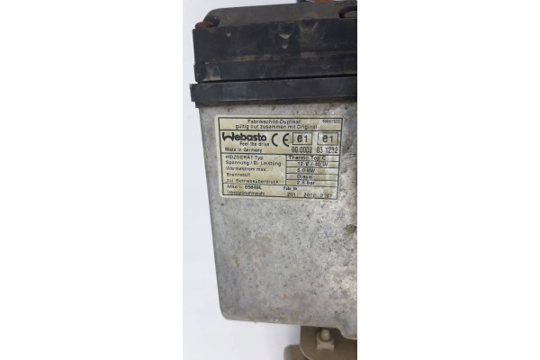 Parking heater Webasto Land Rover Range Rover L322 000002031232 Catalog number of the original 9006157C