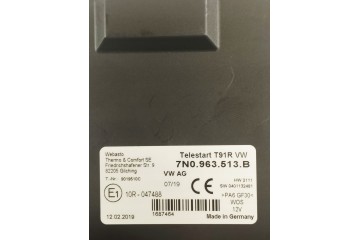 NEW SEAT Webasto Telestart T91R 7N0963513 B SE pilot kit Part manufacturer Webasto
