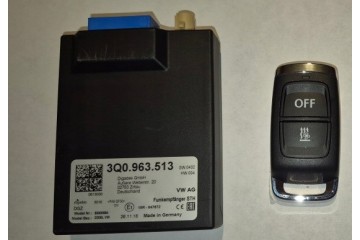 NEW Set VW Webasto 3Q0963513 A remote control 3G0963511B beam antenna VW SE SK Catalog number of the part 3Q0963513 3Q0 963 513