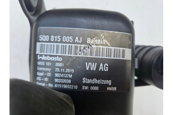 Webasto Thermo Top Evo VW Golf VII 7 Skoda Octavia III 3 5Q0815005AJ Product weight with unit packaging 7 kg