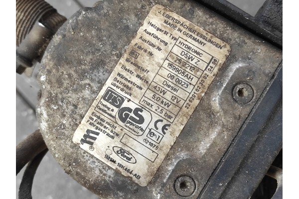 WEBASTO PARKING HEATER FORD TRANSIT CONNECT 1M5H 18K464 AB Part manufacturer Ford OE