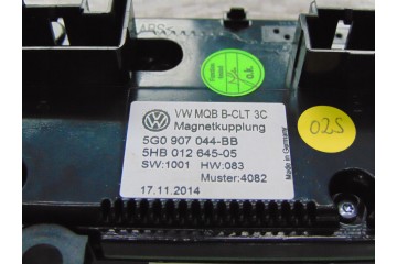 PASSAT B8 WEBASTO WENTYLOW AIR CONDITIONER 5G0907044BB Part manufacturer Volkswagen OE