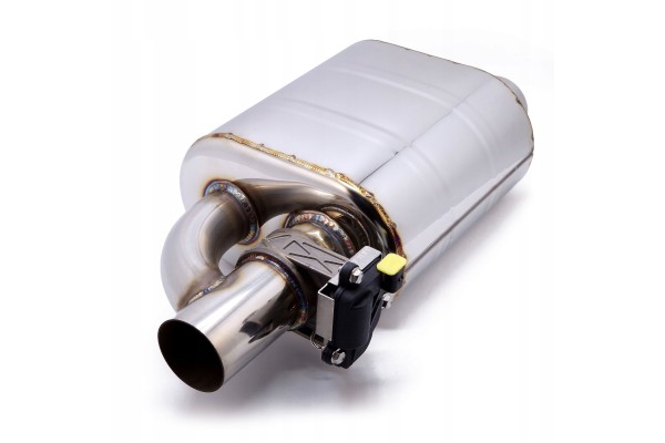 ACTIVE FINAL SILENCER WITH SOUND ADJUSTMENT SPORTS THROTTLE 3 76mm Car type passenger cars cargo vans 4x4 SUV
