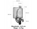 ACTIVE FINAL SILENCER WITH SOUND ADJUSTMENT SPORTS THROTTLE 3 76mm Installation side rear