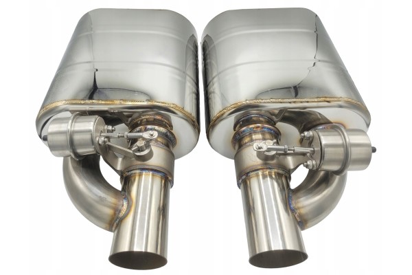 SPORTS SILENCERS WITH PNEUMATIC THROTTLE 3 76mm BASS CONTROLLER Version European