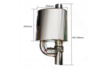 Active Silencer 57mm 2 25 with remote control throttle Car type passenger cars undefined 4x4 SUV