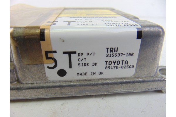 89170-02560  CENTRALITA AIRBAG TOYOTA AURIS (E15) Luna 2008 89170-02560 197535 TOYOTA - 1
