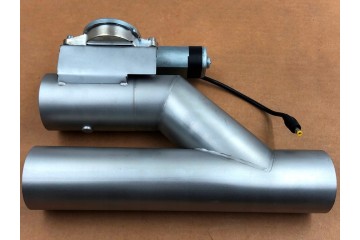 Electric Exhaust Shut off Valve Throttle 2x 63 5 MM 2 5 INCH Catalog number of the original DOUBLE podwojny podwojna podwojna wl