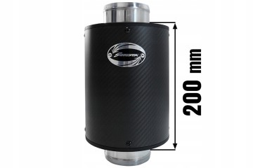 CONICAL FILTER LARGE CONE IN HOUSING CARBON AIRBOX INTAKE 89 mm SIMOTA Catalog number of the part SM BX 007