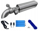 SPORTS SILENCER WITH PNEUMATIC THROTTLE 3 76mm BASS CONTROLLER