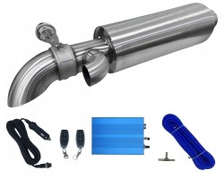 SPORTS SILENCER WITH PNEUMATIC THROTTLE 3 76mm BASS CONTROLLER