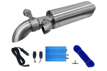 SPORTS SILENCER WITH PNEUMATIC THROTTLE 3 76mm BASS CONTROLLER