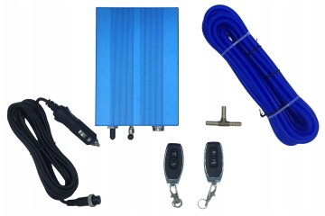 SPORTS SILENCER WITH PNEUMATIC THROTTLE 3 76mm BASS CONTROLLER Version European