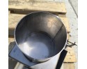 EXHAUST TEE 129MM STAINLESS STEEL SCANIA VALVE AND OTHERS Car type trucks