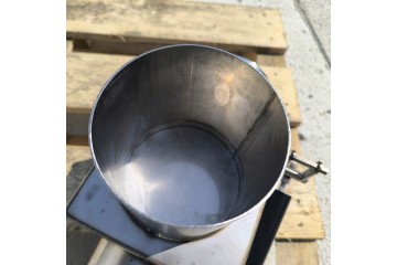 EXHAUST TEE 129MM STAINLESS STEEL SCANIA VALVE AND OTHERS Car type trucks