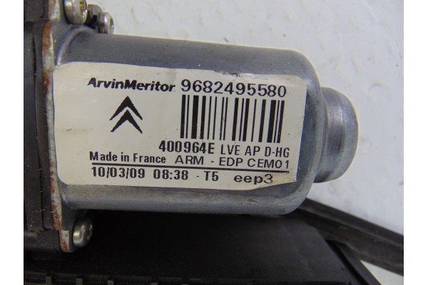  ELEVALUNAS DELANTERO DERECHO CITROEN GRAND C4 PICASSO Exclusive 2009 197568 CITROEN - 6