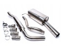 Golf MK1 sports exhaust system 70mm TA Technix