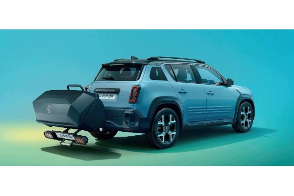 Rack container 310L for towbar RENAULT AERO CARGO BOX OE Packaging status original