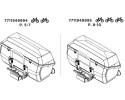 Caja de carga para bola de remolque 310L RENAULT AERO