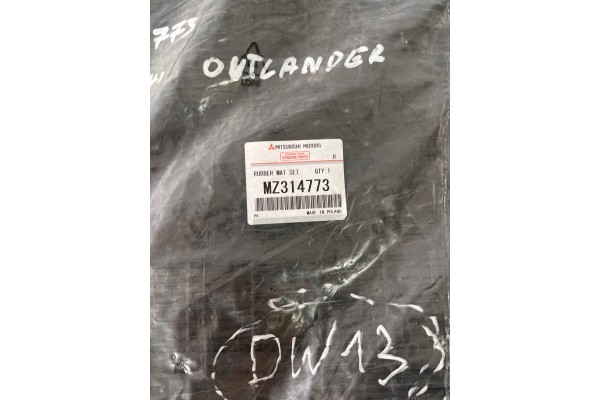 Rug set MITSUBISHI OUTLANDER III MZ314773 Catalog number of the part MZ314773