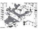 BMW F20 F22 F30 F35 F32 F36 Control arm right 31126854724