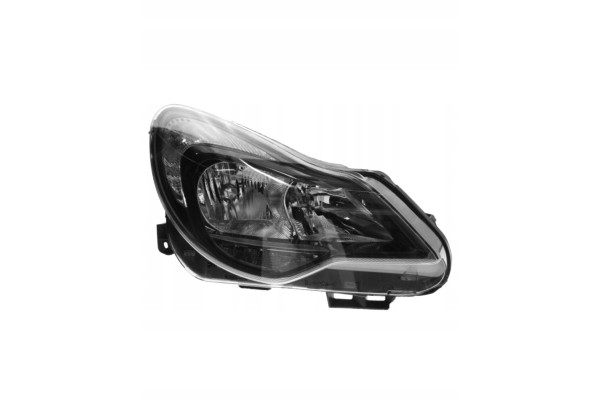 Headlight right VALEO OPEL CORSA D 01 11 12 14 55B1102V
