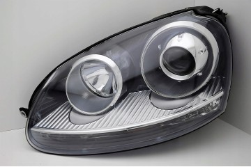 Vw Golf 5 V Jetta Xenon 03 Headlight Left Installation side left