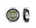 2x Long Range Headlamp DRL 500W LED 12V 24V IP68 Packaging status original