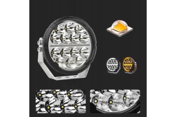 2x Foco LED de Largo Alcance DRL 500W 12V 24V IP68