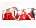 LED rear lamps LED semi trailer tow truck trailer with a STRADA triangle Lamp type universal