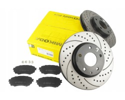 Brake discs 297mm Front pads MAZDA CX 5 6 KOMBI GJ GL TUNING