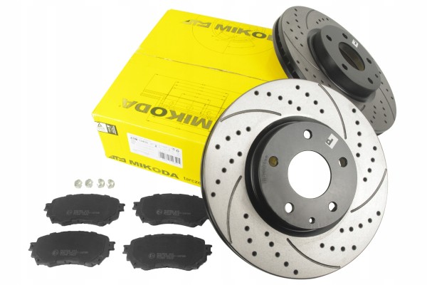 Brake discs 297mm Front pads MAZDA CX 5 6 KOMBI GJ GL TUNING
