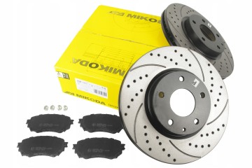 Brake discs 297mm Front pads MAZDA CX 5 6 KOMBI GJ GL TUNING