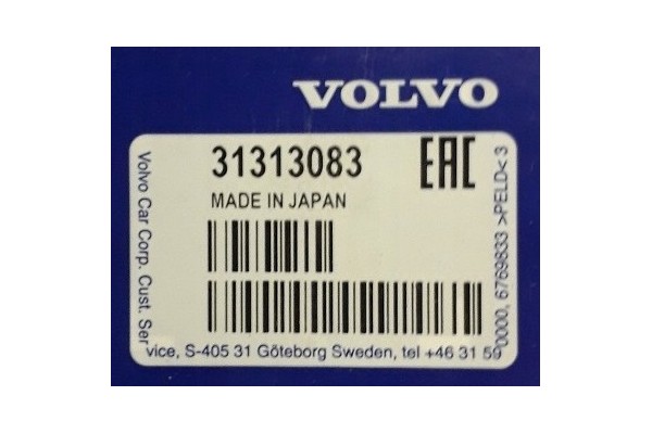 STEERING ANGLE SENSOR TAPE SAS SRS VOLVO ORIGINAL Version European