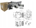 Nissens 89233 Compressor air conditioning EAN GTIN 5707286355804
