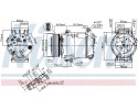 Air conditioning compressor NISSENS 89481 Catalog number of substitutes ACAUTO AC 03XX06 ACAUTO AC 04DL10 ACAUTO AC 05DL14 ACAUT